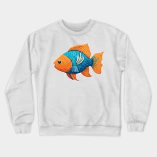 Cute Fish Crewneck Sweatshirt